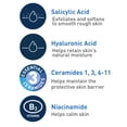 thumbnail image 6 of CeraVe Skin Care Renewing SA Cleanser Salicylic Acid Foaming Gel Face Wash 16 fl oz, 6 of 12