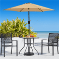 thumbnail image 3 of Renwick 18" Outdoor Patio Heavy Duty Market Umbrella Base for Garden, Black, 3 of 13