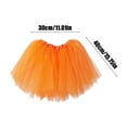 thumbnail image 3 of Conjunto de diadema y falda de gasa con orejas de conejo de Pascua | Vestido Zanahoria Rosa y Naranja | Fibra de poliéster, 7.09×11.81in Sombrero, 11.81×15.75in Disfraz | Fiesta, Decoración de, 3 of 6