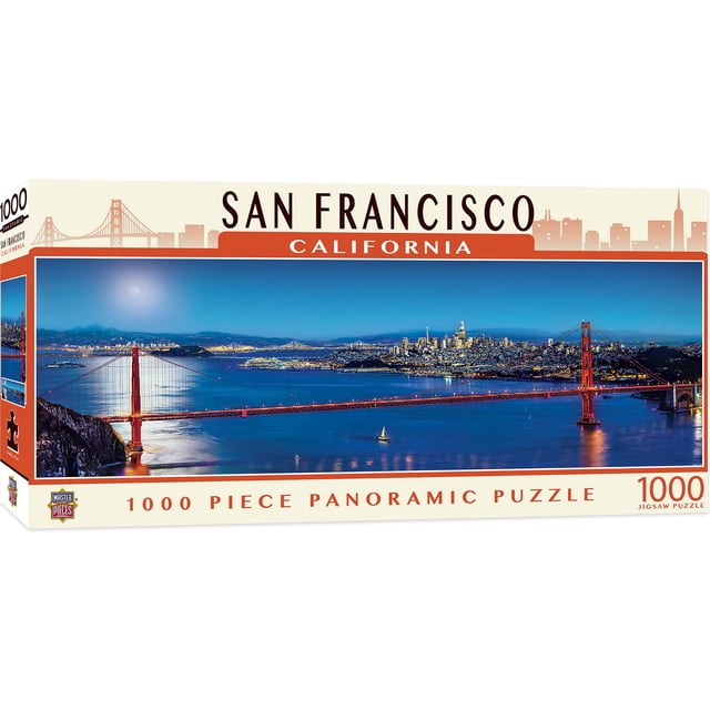 Rompecabezas MasterPieces San Francisco Skyline 1000 piezas