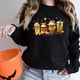 thumbnail image 4 of Sudadera Para Mujer Sudaderas de Cuello Redondo Casual Moda Impreso Manga Larga Cuello Redondo Jersey Blusa Tops Sin Capucha Odeerbi ODB147462, 4 of 7