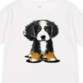 thumbnail image 4 of Inktastic Bernese Mountain Dog Boys or Girls Long Sleeve Toddler T-Shirt, 4 of 5