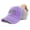 Lavender, variant on Ponytail Cap Women's Baseball Cap Embroidered Cruise Director Embroidery Sun Hat with Ponytail Hole High Pony Hat Cotton Mustard Design Only