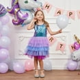 thumbnail image 4 of BULLPIANO Girls Tulle Dresses Sleeveless Toddler Girls Clothes Party Layered Tutu Dresses for Little Girls Birthday Party Outfit, 4 of 6
