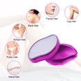 thumbnail image 2 of Crystal Hair Eraser, Portable Mild Hair Remover,Reusable Crystal Hair Remover,Magic Painless Exfoliation Hair Removal Tool, Magic Hair Eraser for Back Arms Legs (Purple), 2 of 6