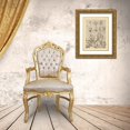 thumbnail image 3 of Wild Apple Portfolio 15x18 Gold Ornate Wood Framed with Double Matting Museum Art Print Titled - Lithograph Florals IV, 3 of 4