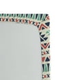 thumbnail image 2 of Ambesonne Tribal Fitted Sheet, Native Art, Queen Size, Night Blue Sea Green, 2 of 2