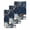 Navy blue, variant on Navy Blue Pumpkins Fall Kitchen Dish Towels for Drying Dishes Set of 3, Thanksgiving Gold Eucalyptus Leaf Waffle Weave Microfiber Hand Tea Bathroom Towels Quick Dry & Absorbent Towel 15.7x23.6