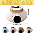 thumbnail image 3 of Kids Sun Visor Hat with Built-in Fan, UPF 50+ Cooling Summer Beach Cap, Cute Adjustable Outdoor Tennis Golf Visor Hat for Boys Girls Ages 3-10 Years Old, 3 of 6