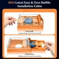 thumbnail image 2 of Zero Bubble&Unbreakable Screen Protector for Apple Watch 45mm Series 9 8 7, 100% Touch Sensitivity 3D Full Coverage Waterproof Film for iWatch, 2 Pack, 2 of 6