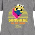 thumbnail image 3 of Despicable Me Minions - Sunshine On My Mind - Toddler & Youth Girls Fleece Dress, 3 of 5