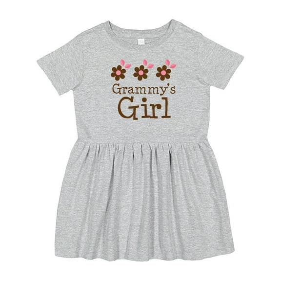 Inktastic Grammy's Girl Daisies Girls Toddler Dress