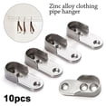 thumbnail image 3 of 10 Pcs Support de Tube de Vêtements pour Garde-Robe Tringle de Placard Support de Tringle de Placard, 3 of 8