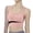 Pink, variant on Sports Bras for Women Casual Breathable Yoga Top No Steel Ring Gathering Running Breathable Black M