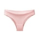 thumbnail image 1 of Gibobby Ropa interior de encaje sexy Ropa interior de seda helada para mujer, pantalones deportivos sin costuras de cintura , ropa interior de Color sólido(Rosa,XL), 1 of 2