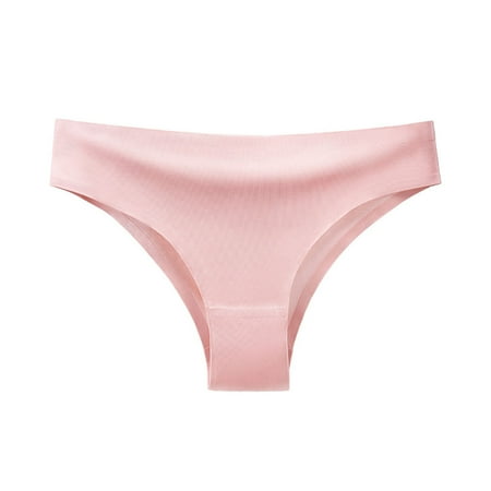 

CAICJ98 Seamless Underwear for Women Womens Underwear Cotton Bikini Panties Lace Soft Hipster Panty Ladies Stretch Full Briefs Pink 3XL