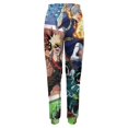thumbnail image 5 of My Hero Academia Womens Sweatpants Joggers Pants Trousers Casual 3D Printing Fashion Sweatpants With Drawstring Closed Bottom Active Sports Track Pants, 5 of 7