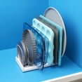 thumbnail image 6 of Adjustable Bakeware Rack for Kitchen Storage, White, 6 of 6