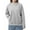 Grey, variant on Boys Girls Fall Winter Hooded Sweatshirt Long Sleeve Warm Top With Side Pockets For Teen Casual Wear,Size:7-8 Years