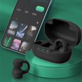 thumbnail image 6 of Earbuds for school, Hwkond Bluetooth Headphones Clip-on Bluetooth 5.3 Chip HIFI Sound Quality Long-lasting Battery Life HD Call Smart Noise Reduction, Black, Up to 60% Off, 6 of 6
