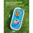 thumbnail image 2 of Inflatable Pool, 92''×56''×20'' Inflatable Swimming Pool for Summer Water Party Above Ground Blow Up Kiddie Pool Ball/Sand Pit,Backyard Outdoor Indoor Age 3+, 2 of 6