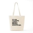 thumbnail image 6 of CafePress - Old, OK To Stare, Funny Tote Bag - Unisex Canvas Tote Bag, Beige, 1-Piece, 6 of 7