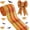 orange/brown-plaid, variant on 2.5 Inch Orange Buffalo Plaid Burlap Ribbon Wired Edge Thanksgiving Fall Halloween Christmas for Crafts Gift Tree Topper Wreath Bows Outdoor Indoor Decorations 6yds orange/white-gingham -