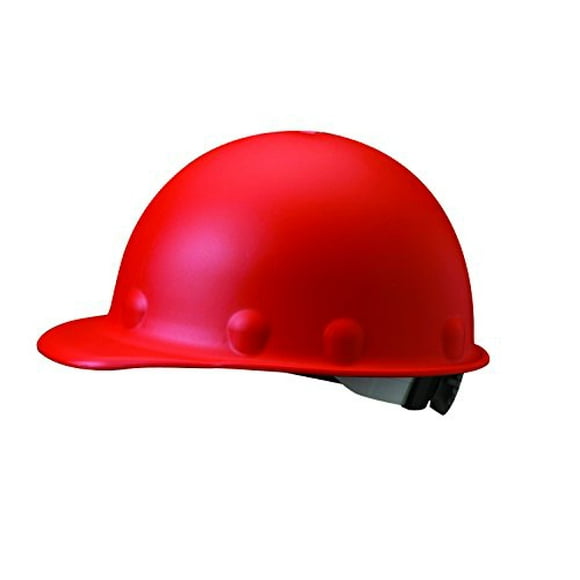 Fibre-Metal par Honeywell P2ARW15A000 Casquette en Fibre de Verre à Cliquet Style Casquette, Rouge