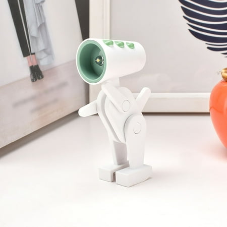 

TANGNADE Mini Cute Baby Cartoon Nightlight Creative Decompression Ornaments Variety Shaped Spotlight Beads Removable Battery