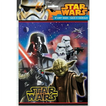 Disneys Star Wars - Loot Bags 8 Ct