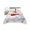 Beige, variant on Flat Sheet Bed Sheets, Christmas Forest Elk Soft Top Sheet Brushed Microfiber Bedding Sheet - 1 Queen Size Flat Sheet Only, Winter Snowflake Holly Berry Retro Linen