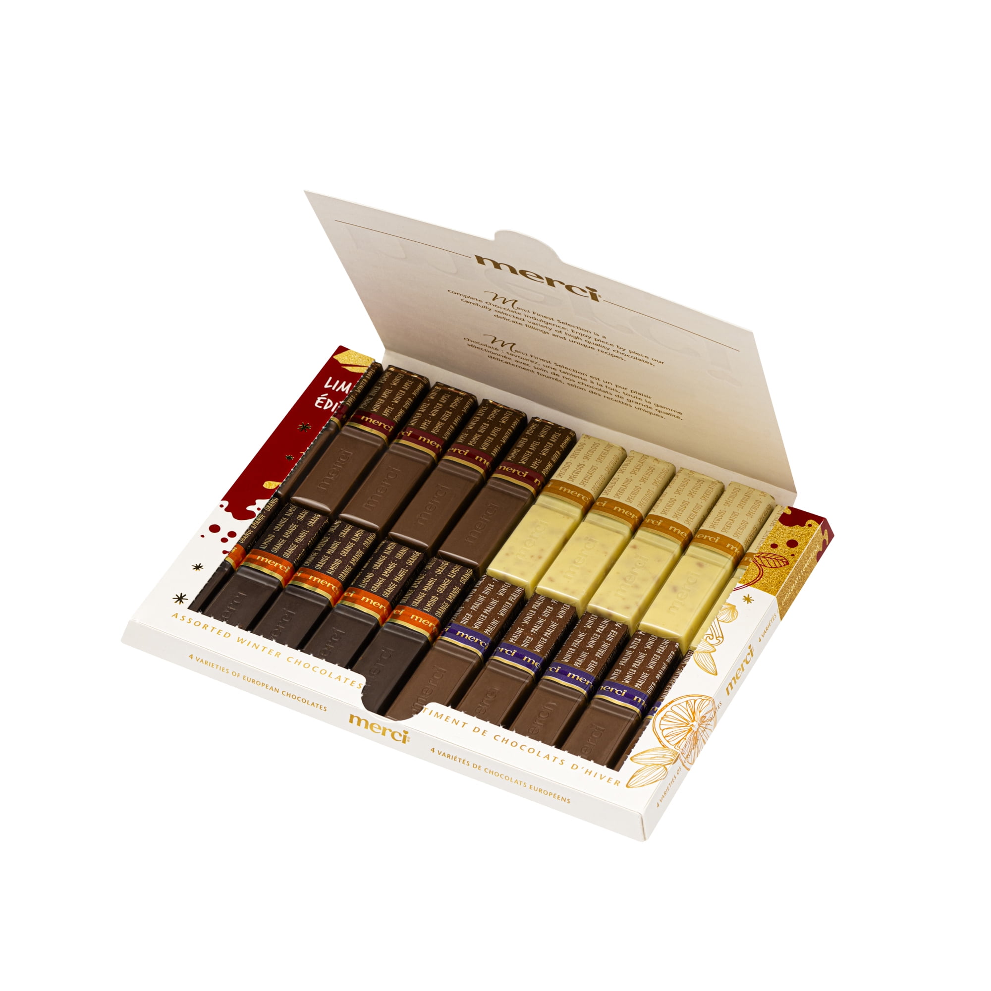 merci Finest Selections of European Chocolates, Winter Chocolates 250g