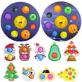 thumbnail image 1 of LLavero de juguete sensorial Fidget para niños, tablero antiestrés de ocho planetas, Simple hoyuelo Pop, alivio del estrés, autismo, ansiedad3925, 1 of 4