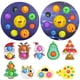 thumbnail image 1 of LLavero de juguete sensorial Fidget para niños, tablero antiestrés de ocho planetas, Simple hoyuelo Pop, alivio del estrés, autismo, ansiedad3926, 1 of 4