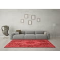 thumbnail image 3 of Ahgly Company Indoor Round Persian Red Traditional Area Rugs, 7' Round, 3 of 4