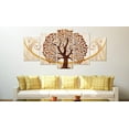 thumbnail image 2 of Tiptophomedecor Abstract Canvas Wall Art - The Golden Tree Of Love - Stretched & Framed Ready To Hang Art, 2 of 4
