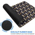 thumbnail image 6 of Long Mouse Pads for Desk,Dark Blue Bigfoot Pattern Desk Mats on Top Of Desks, Desk Mouse Pad Extra Large with 3mm Non-Slip Base and Stitched Edge for Gaming,Office,Work,Home 31.5"x11.8", 6 of 6