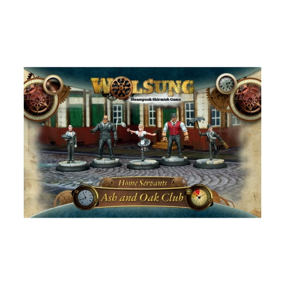 Micro Art Studio Ash & Oak Henchmen Box #1 - Home Servants New