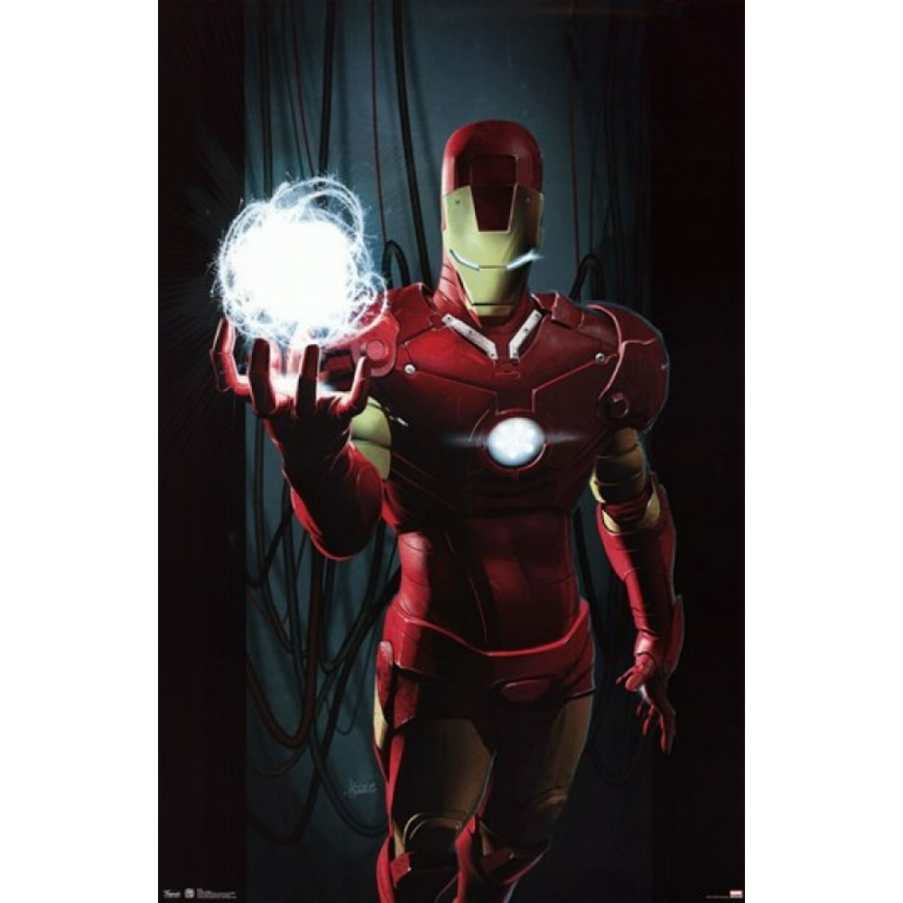 Marvel Iron Man Energy Poster Print (24 x 36)