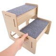 thumbnail image 3 of OULII Dog Ramps Wood Multi Easy to Clean for Small Dogs 1Pcs, 3 of 6