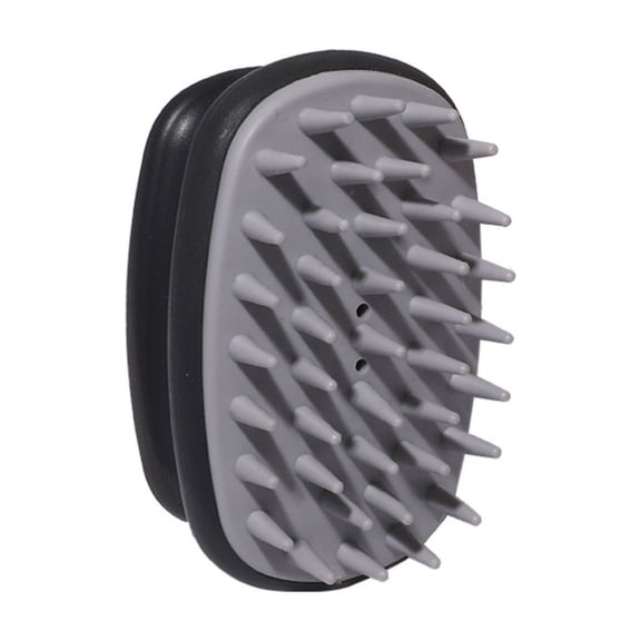 3.94x1.57 Inch Soft Silicone Bristle Scalp Shampoo Massager Brush, Dandruff Exfoliating Comb for Wet Dry Hair Cleaning, Improve Scalp Circulation and Hair Follicle Health