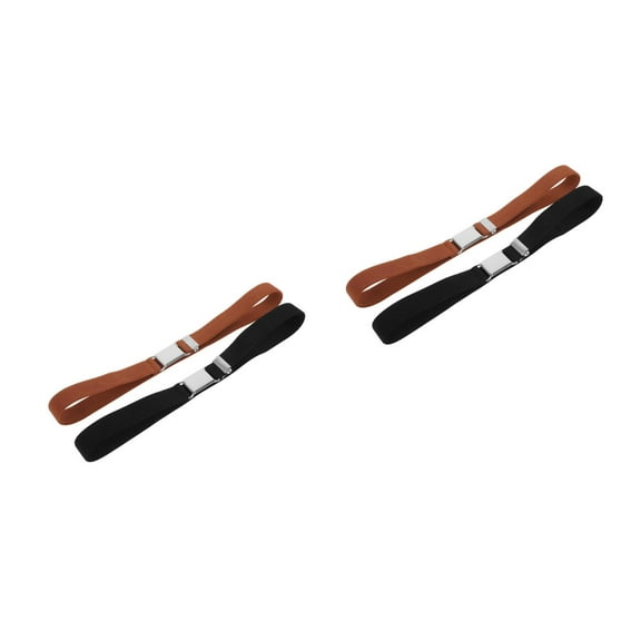 FRCOLOR WORGEOUS 4 pcs Adjustable Elastic Belts for Kids Boys and Girls Toddlers and Youth for Jeans and Everyday Use