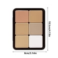 thumbnail image 2 of WIFKLSIIPG Color Correcting Concealer 12 Color Concealer Foundation Long Wearing Full Coverage Makeup and Corrector for Under Eye Dark & Blemishes, 2 of 7
