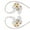 White, variant on Wire Earbuds With Dynamic Driver And Inlines Microphone Headphones For Gaming Music And Call In Ear Headphones