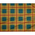 thumbnail image 4 of oneOone Polyester Lycra Fabric Madras Check Printed Craft Fabric BTY 56 Inch Wide, 4 of 4