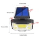 thumbnail image 5 of Naiovety Lámpara con sensor solar de control remoto Equipo de iluminación Jardín Patio trasero Luces montadas en la pared Detección del cuerpo Luz LED Iluminación y accesorios 96COB Naiovety HA073795-02, 5 of 6
