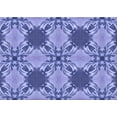 thumbnail image 1 of Ahgly Company Machine Washable Indoor Rectangle Transitional Jeans Blue Area Rugs, 5' x 7', 1 of 7