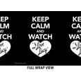 thumbnail image 3 of I Love Lucy Official Keep Calm Watch 20 oz Travel Tumbler, Stainless Steel, Vacuum Insulated with Leak Resistant Slide-Lock Lid, 3 of 6
