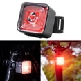 thumbnail image 4 of Luz de bicicleta recargable por USB, lámpara de conducción nocturna con sensor de freno para bicicleta E105S trasero, 4 of 8