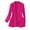 Hot Pink, variant on Pisexur Womens Jacket Business Formal Suit Blazer Plus Size Jackets Coats Fall Jackets Women's Solid Color Long Sleeve Top Suit Coat Suit Coat
